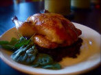Poussin on a Plate